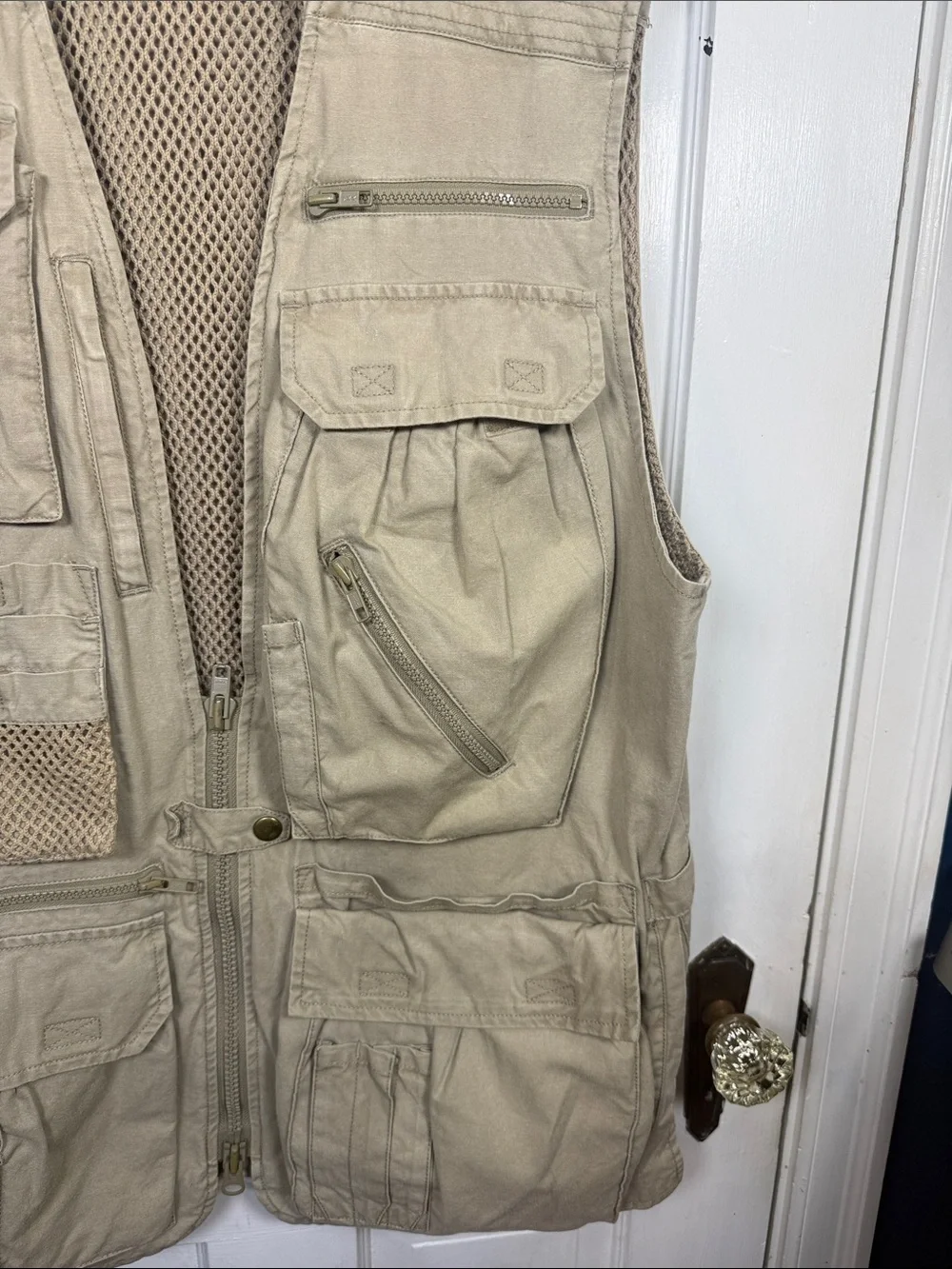 Banana Republic Safari & Travel Company Men’s Vintage Vest M-404 Sz M